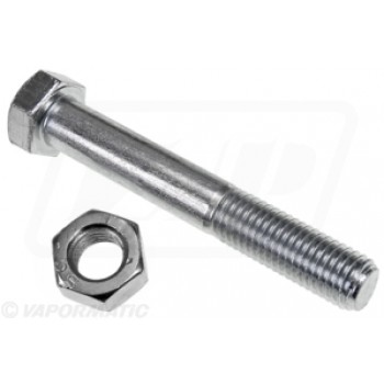 VLG1928 - BOLT & NUT M12 X 80MM 10.9 GRADE = 1